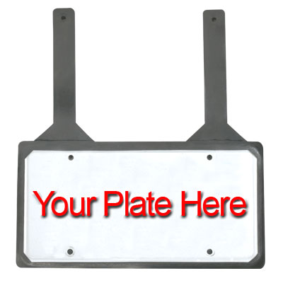 Car Dealer Rubber License Plate Holder Car Dealer Rubber License Plate Holder