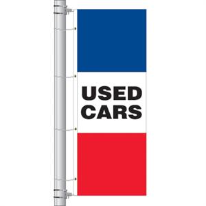 Everwave Horizontal Slogan Drape Flags, Single Face